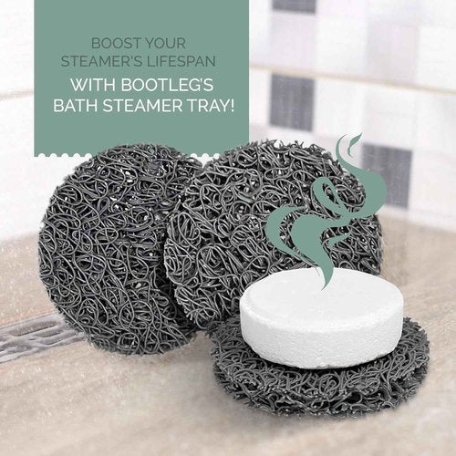 BOOTLEG BATH Shower Steamers Aromatherapy Eucalyptus and Mint 15 Pack, 100% Pure Essential Oil, All Natural, for Men and Women, Made in USA