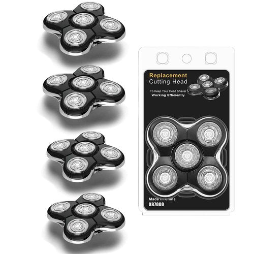 XR7000 Balder Pro Replacement Head Compatible with Remington Balder Pro Head Shaver Model XR7000/XR1500/XR1501 (4 Count)
