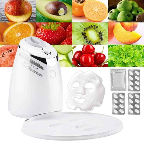 Face Mask Maker Facial Mask Machine with 32 Counts Collagen Pills Make Your Own Face Masks Kit Home Automatic DIY Face Mask Maker, Facial Cream Maker Gifts for Women Girls