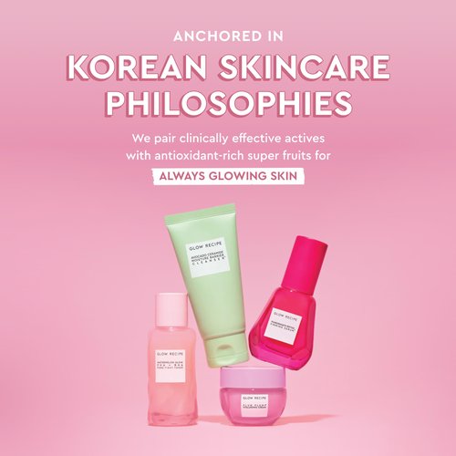 Glow Recipe Double The Glow Skincare Kit - Watermelon PHA BHA Face Toner + Full Size and Refillable Pink Juice Face Moisturizer with Hydrating Hyaluronic Acid for Dry Skin - Korean Skin Care (3 Count)