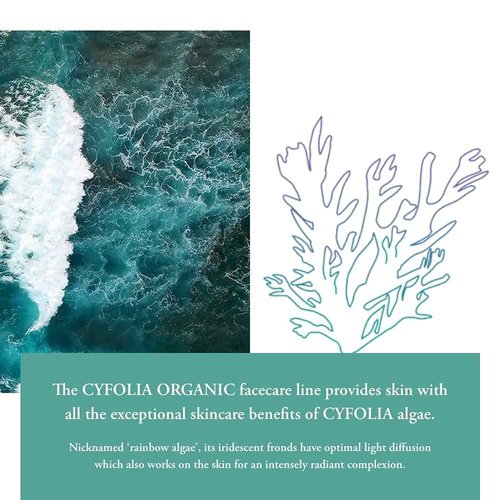 Phytomer Cyfolia Organic Cleansing Cream | Healthy, All-Natural Facial Cleanser | Certified Organic | Gentle Face Cleanser & Makeup Remover | Radiant, Glowing, Softer Skin | 150 ml