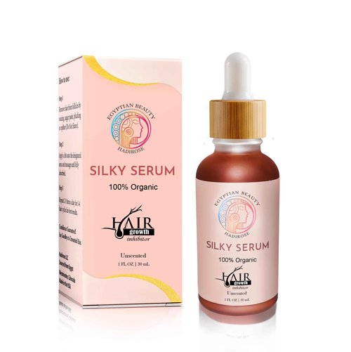 Hadirose Egyptian Cyperus Rotundus All Natural Hair Removal Serum | Concentrated Pure Red Saad Oil | Hair Growth Inhibitor | Natural Scent | Made in the USA.