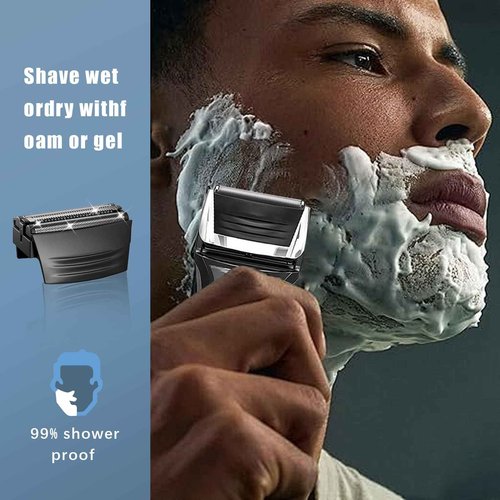 Shaver Replacment Heads,Shaver Replacment Foil Compatible with Remington TITANIUM-X Flex & Pivot Foil and Cutter F5800 & F7800 (4 Packs)