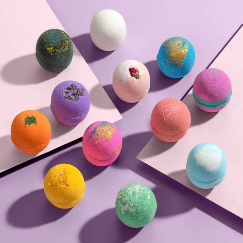 LifeAround2Angels Bath Bombs Gift Set 12 USA made Fizzies, Shea & Coco Butter Dry Skin Moisturize, Perfect for Bubble Spa Bath. Handmade Birthday Mothers day Gifts idea For Her/Him, wife, girlfriend