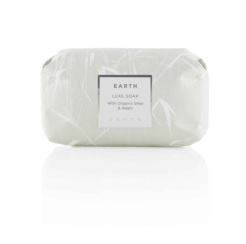 Zents Age-Defying Probiotic Lotion & Triple-Milled Luxe Bar Soap Set (Earth Fragrance) | Moisturizing Lotion with Hyaluronic Acid & Organic Shea Butter | With Organic Shea Butter | 6.4 fl oz & 5.7 oz