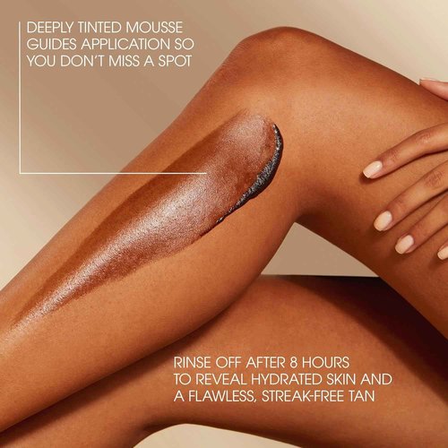 St.Tropez Supreme Mousse 6.7 Fl Oz with Applicator Mitt | Hydrating, Ultra-Rich Natural Olive Tan | Double Sided Luxe Mitt for Streak-Free Tan | Vegan & Cruelty Free