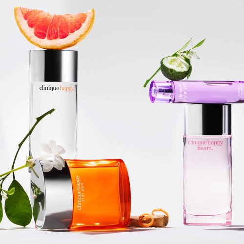 Clinique Happy Eau de Parfum Spray | Notes of Grapefruit, Bergamot, Hawaiian Wedding Flower + Spring Mimosa | Perfumes for Women, 1 Fl Oz