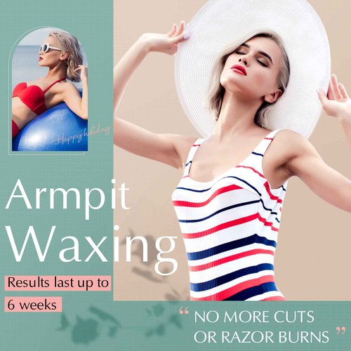 Vennco Digital Waxing Kit Bundle 2.5lb Aloe Hard Wax Beads For Hair Removal At Home For Sensitive Skin