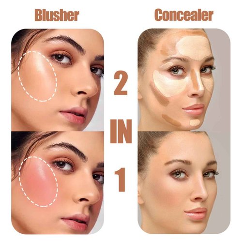 JasCherry 12 Colors Makeup Palette & Brush Set, Professional Eyeshadow, Blush, Highlighter, Contour Kit with 10 Champagne Gold Brushes, Cruelty-Free, Vegan, Travel-Friendly, for Beginners Pros