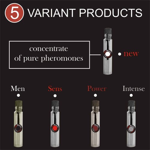 ALFAMARKER Cologne for Men with Pheromones - 5 Male Oil Perfumes x 2ml -Oil Perfume Set for Man - Great Holiday Gift