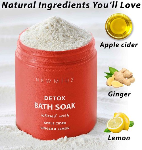Gift Set Pack of 3 Focus Roll- On Essential Oil, Detox Bath Soak Salt and Detox Bath Bombs
