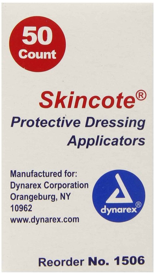 Dynarex Skincote Protective Dressing Applicator, 20-Count