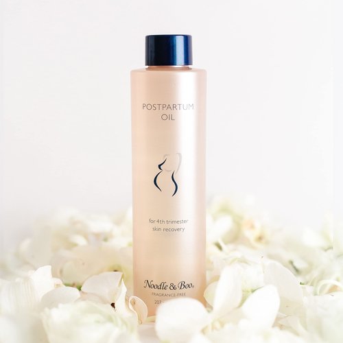 Noodle & Boo New Mama Skin Care and Recovery Kit - Perfecting Crème, Postpartum Oil - 4th Trimester, 11.8 fl. oz.