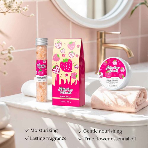 Spa kit for Women, Unique Birthday Gifts for Girl, Christmas Gifts for Women Teen Girls Tote Bag, 13pc spa gift baskets for girls beauty Bag bath products for Daughter, Girlfriend Mother's Day
