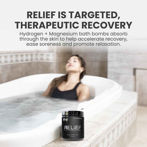 New Relief Hydrogen Bath Bomb Tablets: Relax Muscles, Soothe Discomfort, and Recover Naturally – Magnesium Hydrogen Soak (60 Tablets)