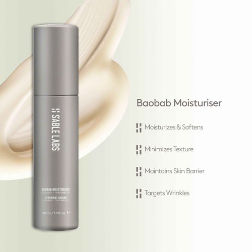 S'ABLE LABS - Baobab Moisturizer Refill | Replenish, Rejuvenate, Restore | Niacinamide + Tranexamic Acid | Melanin-Inclusive Skincare (50 mL | 1.7 fl oz)