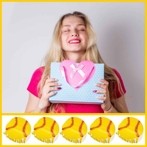 Yuxung 12 Pcs Softball Hair Clips Gifts for Team Softball Hair Accessories for Women Medium Size Non Slip Sports Barrettes with Strong Grip for Women Players Team Gifts