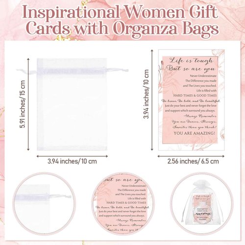 Cinnvoice 25 Set Inspirational Compact Mirrors for Women Bulk Sometimes You Forget You're Awesome Motivational Double Sided Folding Pocket Mirror for Employee Coworker Staff Mom Birthday(Pink Marble)