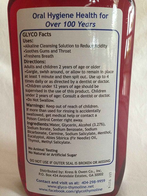 Glyco-Thymoline Liquid 16oz – Pack of 3