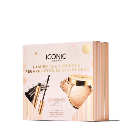 ICONIC LONDON Lashed and Luminous Makeup Gift Set