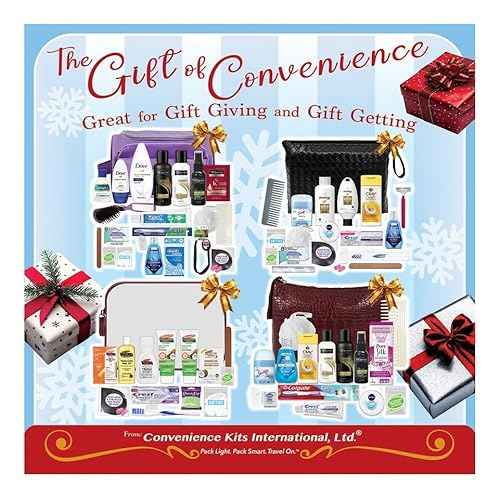 Convenience Kits international 10 PC Deluxe Kit, Featuring: Herbal Essence Argan Oil Hair Care and Body Care Travel-Size Products