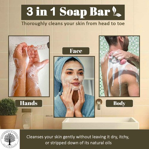 Wavertree & London Assorted Fruity Scents Natural Soap Bars (Pack of 8), 7oz Moisturizing Triple Milled Soap Bars Enriched with Shea Butter and Pure Plant Oils | All Body & Bath Soap