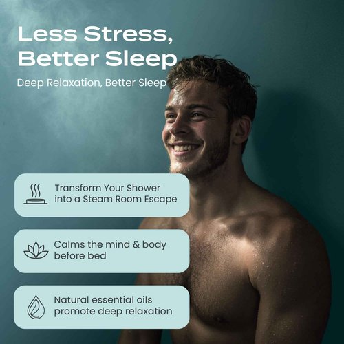 Body Restore Shower Steamers Aromatherapy 15 Pack - Boo Basket Stuffers for Women, Christmas Stocking Stuffers for Men, Birthday Gifts, White Elephant, Relaxation, Self Care - Eucalyptus
