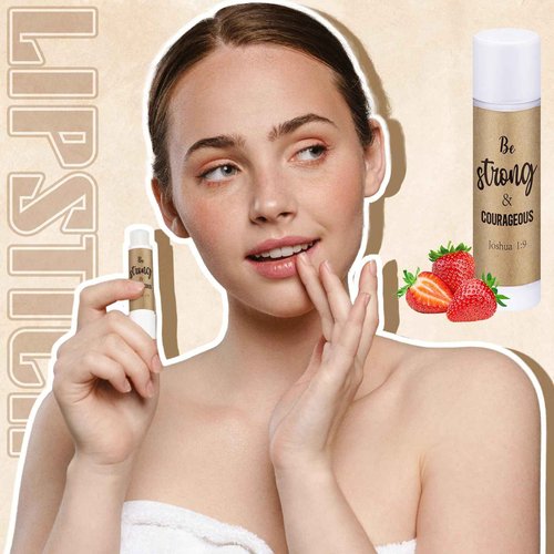 Dansib 50 Pack Christian Religious Gifts Bulk Lip Balms for Women Men Religious Church Party Favors Bulk Bible Verse Lip Balm with Scripture Inspirational Gifts for Coworkers Staff Employee