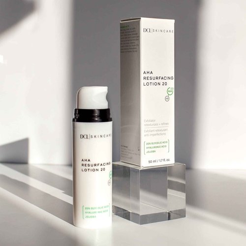 DCL Skincare AHA Resurfacing Lotion 20 with 20% Glycolic Acid, 1.7 Fl oz