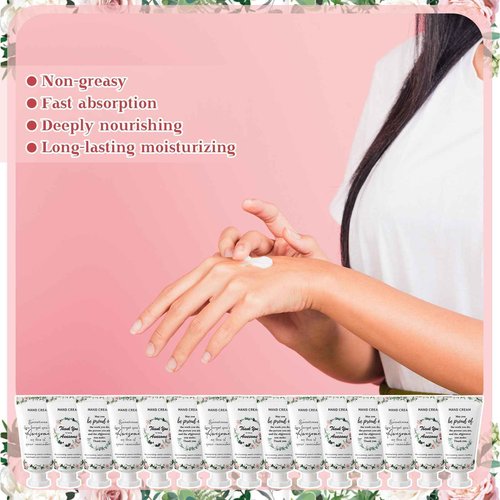 Dansib 90 Pcs Employee Appreciation Team Gifts Bulk Thank You Employees Hand Cream Inspirational Travel Size Hand Lotion for Christmas Stocking Stuffers Teachers Staff Employees Coworkers