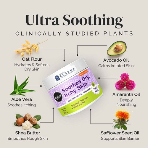 Puriya Tea Tree Oil Balm and Mother of All Creams with Mildly Earthy Scent Bundle Set, Plant Rich Wonder Balm, Moisturizing Cream for Dry, Itchy, and Sensitive Skin