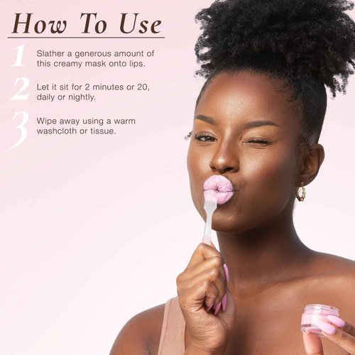 Sara Happ Sweet Clay Mask + Passion Fruit Sugar Scrub Lip Duo - Exfoliating Lip Treatments, Exfoliator Scrub, Moisturizers for Dry and Flaky Lips, Vegan (0.47 Oz and 0.5 Oz jars)