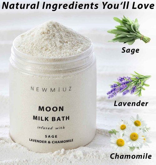 Deep Sleep Fizzing Bubble Bath Bombs Lavender Chamomile Sage Pack of 3 Perfect for Gifting Birthday Christmas or Stocking Stuffers