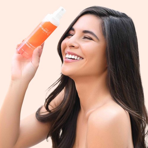 Noche Y Dia Cleanser and Moisturizing Vit C Bundle - Vitamin C Cleansing Water & Vitamin C Face Cream