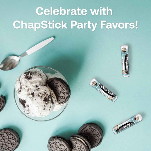 ChapStick Party Favors, Ice Cream Social Lip Balm Packs (36 Sticks) – Sweet & Fun Gifts for Teens & Adults, 0.15 Oz Ea
