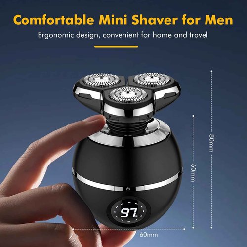 ETENTOUS Electric Razor for Men, 2025 Upgrade Electric Shavers for Men, Cordless Rechargeable Shaver for Men, Wet/Dry Mens Shaver Face Shaver, Quick Electric Razor Grooming Kit