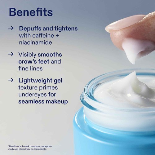 Skinfix Triple Lipid Eye Treatment - 0.5 fl oz - Eye Cream - Visibly Tightens, Depuffs & Smooths Undereyes - Non-Comedogenic - Fragrance Free - Vegan, Cruelty Free