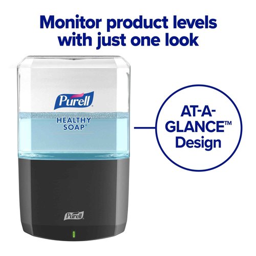 PURELL Brand HEALTHY SOAP 0.5% BAK Antimicrobial Foam, Lightly Fragranced, 1200 mL Refill for PURELL ES8 Automatic Soap Dispenser (Pack of 2) - 7779-02 - Manufactured by GOJO, Inc.