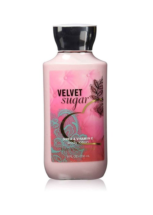 Bath and Body Works Signature Collection Body Lotion Velvet Sugar Pack of 3(Package may vary)