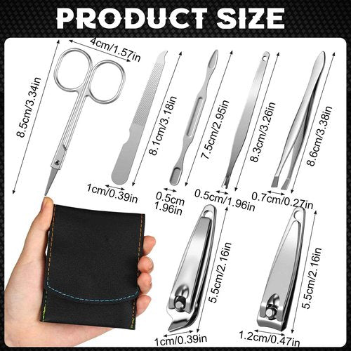 Huquary 12 Sets Christmas Gifts for Men Gifts Bulk Nail Clipper Multitool Pens Leather Wallet Keychain Party Favor