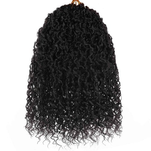 Beverlee Micro Locs Crochet Hair 12 Inch soft locs with curly ends 9 Packs Boho Soft Locs Style Mini Locs Twist Hair Synthetic micro locs extensions goddess Crochet Locs For Black Women