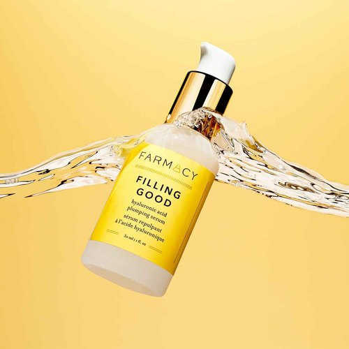 Farmacy Hyaluronic Acid Serum for Face - Filling Good Anti Aging Skin Care + Hydrating Face Serum - Plumping + Smoothing Wrinkle Serum to Visibly Firm Skin for a Youthful Complexion (30ml)