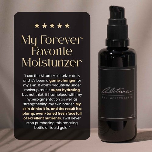Alitura Naturals Face Moisturizer for Men & Women – 50ml Daily Hydrating Cream with Aloe Vera, Bee Propolis, Sea Buckthorn, & Honey – Anti-Aging, Soothing, Non-GMO, USA Made