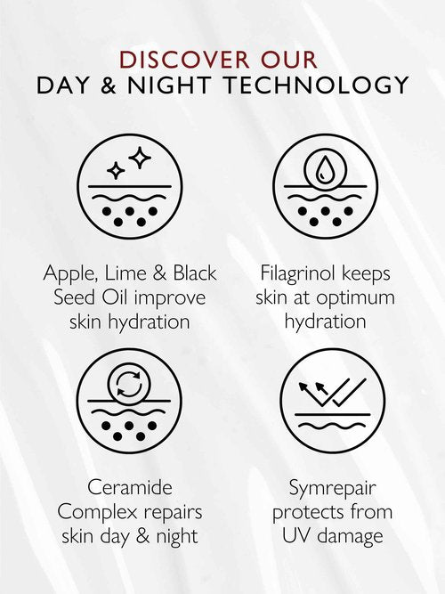 Daimon Barber Day and Night Face Serum for Men, Moisturising Face Oil with Ceramide Complex for 24h Protection, Suitable to Use Pre-Shaving 30ml