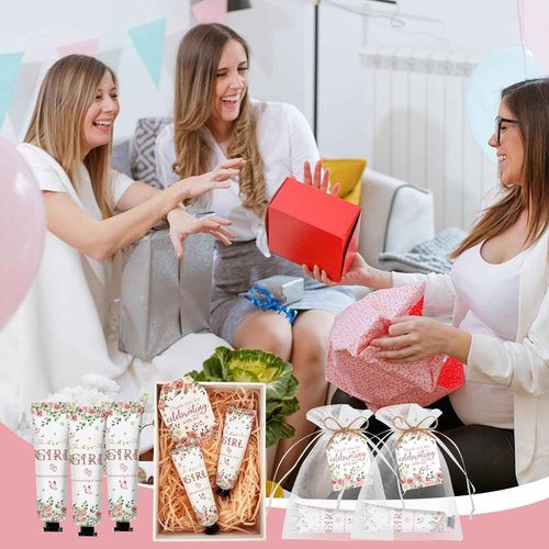 50 Sets Baby Girls Hand Cream Bulk Baby Shower Favors Gifts for Guests,Wedding Bridal Shower Hand Cream Thank You Gifts, Thanksgiving, Christmas Party Favor Travel Size Hand Lotion Bulk(baby girls)