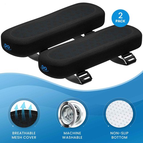 Everlasting Comfort Bath Pillow & Arm Rest Pad Bundle - Elevate Your Bath and Desk Experience