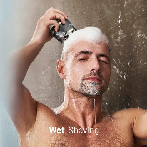 NIWUIO Head Shaver for Bald Men: 7D Electric Bald Razor - Waterproof Wet Dry Shaving - Professional Grooming Kit for Balder - Rechargeable Head Shavers for Scalp/Face/Beard