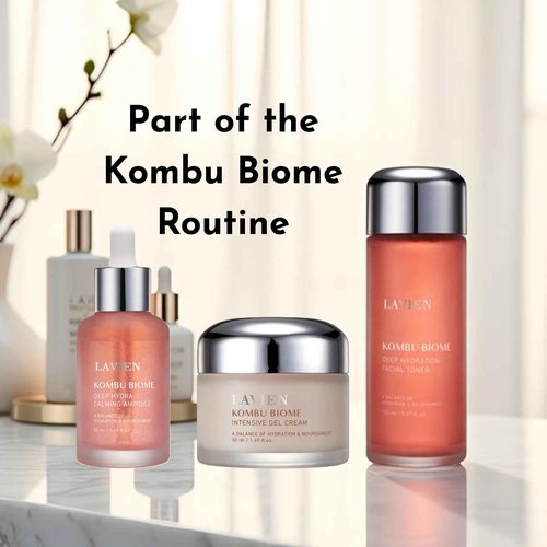 Lavien Kombu Biome Deep Hydration Facial Toner - Brightening and Wrinkle Improvement, Triple Hydration and Nourishment - Kombucha Fermented Ingredients - 5.97 Fl Oz. (150ml) Bottle