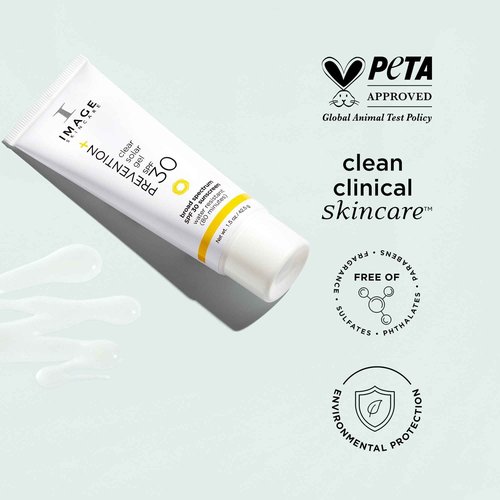 IMAGE Skincare, PREVENTION+ Clear Solar Gel SPF 30 Sunscreen, Broad Spectrum, Transparent Weightless Finish and No White Cast, Perfect Travel Size, 1.5 oz