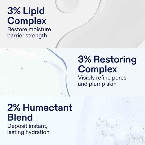 Skinfix Skin Barrier Restoring Gel Cream - 1.7 oz - Non-Greasy Moisturizer for Normal to Combination Skin - Hydrates, Plumps & Smooths - Non-Comedogenic, Fragrance Free, Vegan, Cruelty Free